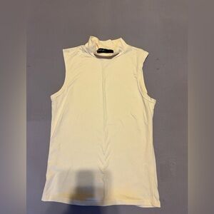 Mock Neck Full Length Tank Top